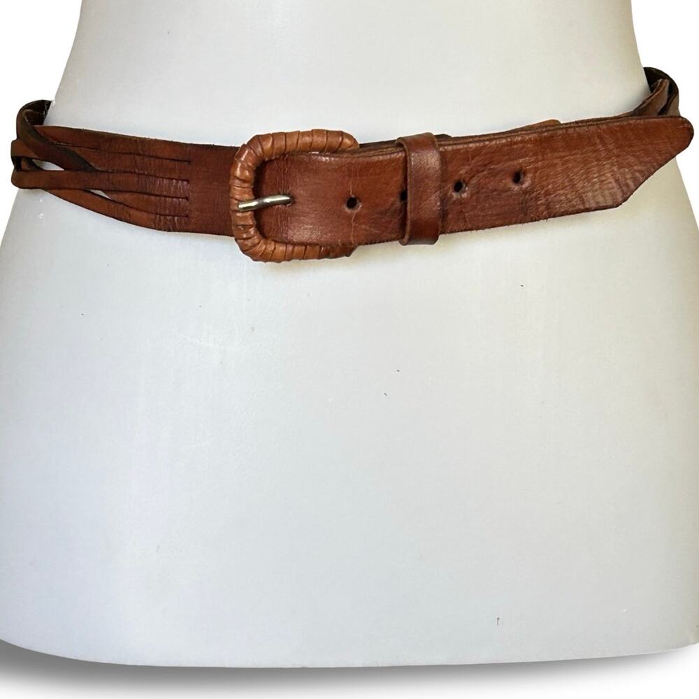 VTG 70s Handcrafted Moroccan Leather Belt